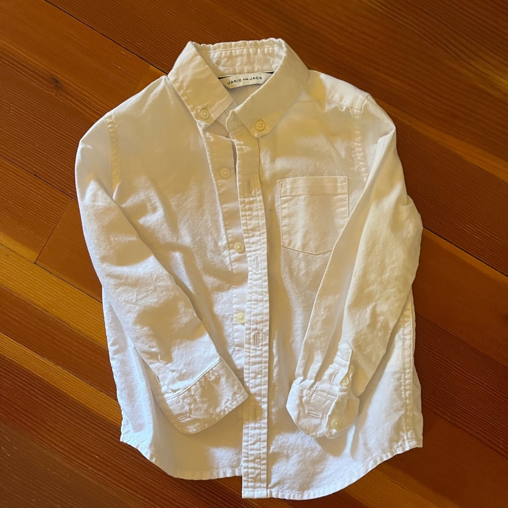 Janie and Jack button down shirt